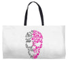 two coloured skull Weekender Totes