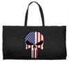 skull u.s.a. back Weekender Totes