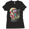 nerd attack Ladies Fitted T-Shirt