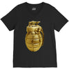 gold grenade V-Neck Tee