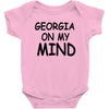 georgia is my mind Baby Bodysuit