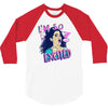 i'm soo excited 3/4 Sleeve Shirt