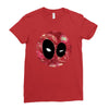Starry Night Deadpool Ladies Fitted T-Shirt
