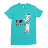 pug rescue Ladies Fitted T-Shirt