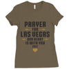 Prayer for Las Vegas, Our Heart Is With You 2017 Ladies Fitted T-Shirt