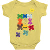 puzzled Baby Onesie