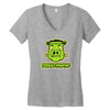frankenspig Women's V-Neck T-Shirt