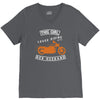 riding with husband V-Neck Tee