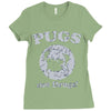 pugs not drugs Ladies Fitted T-Shirt