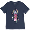 mixed up V-Neck Tee