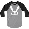 skull bunny 3/4 Sleeve Shirt