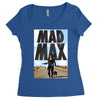 funny  mad max and dog, ideal gift or birthday present Women's Triblend Scoop T-shirt