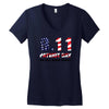 9.11 Patriot Day We Will Never Forget Women's V-Neck T-Shirt