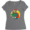 little kingdom of horrors Women's Triblend Scoop T-shirt