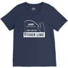 i was on the other line V-Neck Tee
