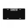 samcro funny retro biker gang sons fancy dress anarchy vintage License Plate