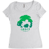 mega grass Women's Triblend Scoop T-shirt