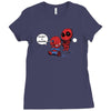 unicorn spidey Ladies Fitted T-Shirt