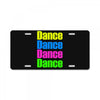 dance dance License Plate