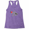 i heart pi day Racerback Tank