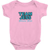 team jess Baby Bodysuit