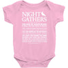 night's watch vow got christmas Baby Onesie