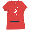 fail whale Ladies Fitted T-Shirt