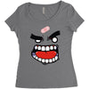 anger tee (flat version) Women's Triblend Scoop T-shirt