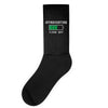 low battery introvert pun humor Socks