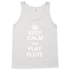 keep calm play flute Tank Top