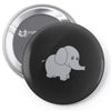 elephant cute Pin-back button