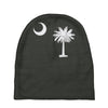 south carolina flag Baby Beanies