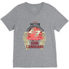 who knows sign language V-Neck Tee