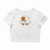 mobbu puppy Crop Top