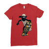 shaun boarder Ladies Fitted T-Shirt