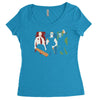 shaun of the dead Women's Triblend Scoop T-shirt