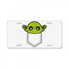 cute yoda pocket License Plate
