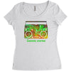 cosmic stereo Women's Triblend Scoop T-shirt