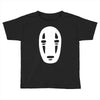 no face noface spirited away chibli manga anime tee Toddler T-shirt