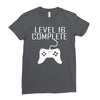 level 16 complete Ladies Fitted T-Shirt