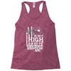 The Sky is not high as My Dreams are Racerback Tank
