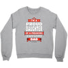 proud daughter dad Crewneck Sweatshirt