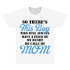 So There's This Boy Who Will Always Have A Piece Of My Heart He Calls All Over Men's T-shirt