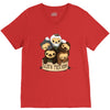 sloth motion V-Neck Tee