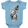 work or die Baby Onesie