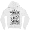 Vintage Aged To Perfection 1945 Zipper Hoodie