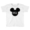 Mr. and Mrs. Matching Toddler T-shirt