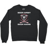 beer army beer wars Crewneck Sweatshirt