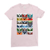 vw camper van fronts, ideal gift or birthday present Ladies Fitted T-Shirt