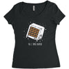 space heater Women's Triblend Scoop T-shirt